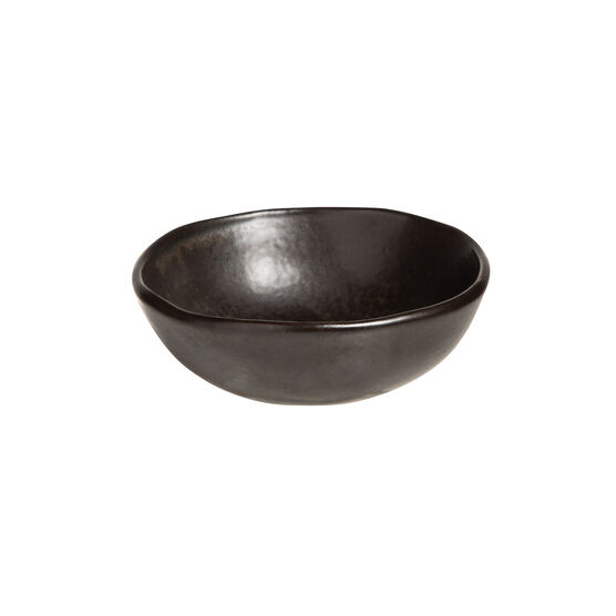 Black ceramic small bowl